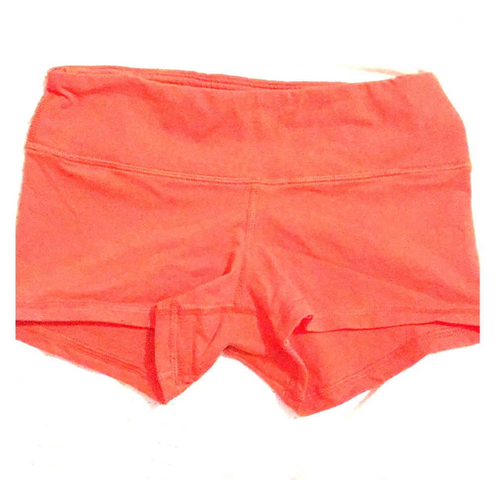 Fleo- tangerine booty shorts